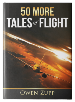 Owen Zupp, author, aviation books. 50 More Tales of Flight