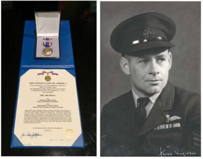 Phillip Zupp, awarded US Air Medal