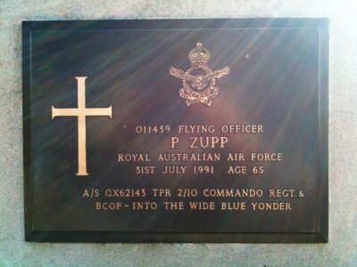 Phillip Zupp Grave
