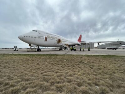 Owen Zupp Qantas Boeing 747