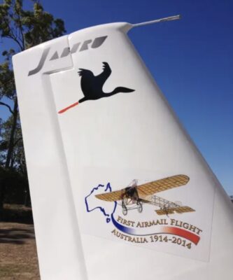 Owen Zupp Air Mail Centenary Flight 2014 5