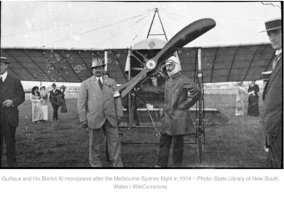 Owen Zupp Guillaux Air Mail Centenary Flight