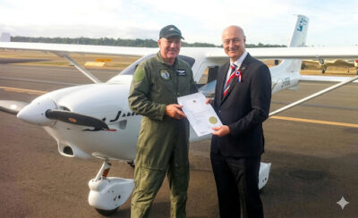 Owen Zupp Air Mail Centenary flight 11