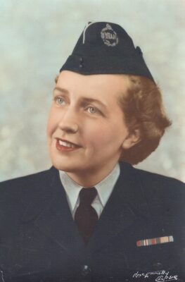 Edith Blight WAAAF WRAAF woman at war
