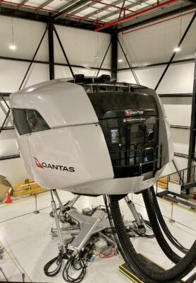 Qantas Boeing 787 Simulator
