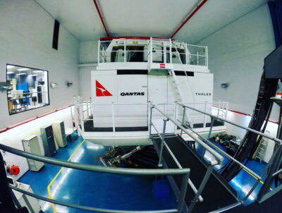 Qantas Boeing 747 Simulator